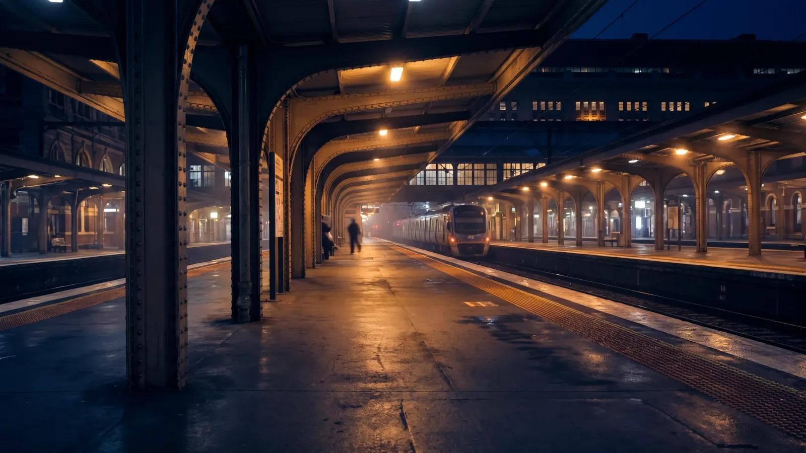 Flinders Street Station Platforms Melbourne