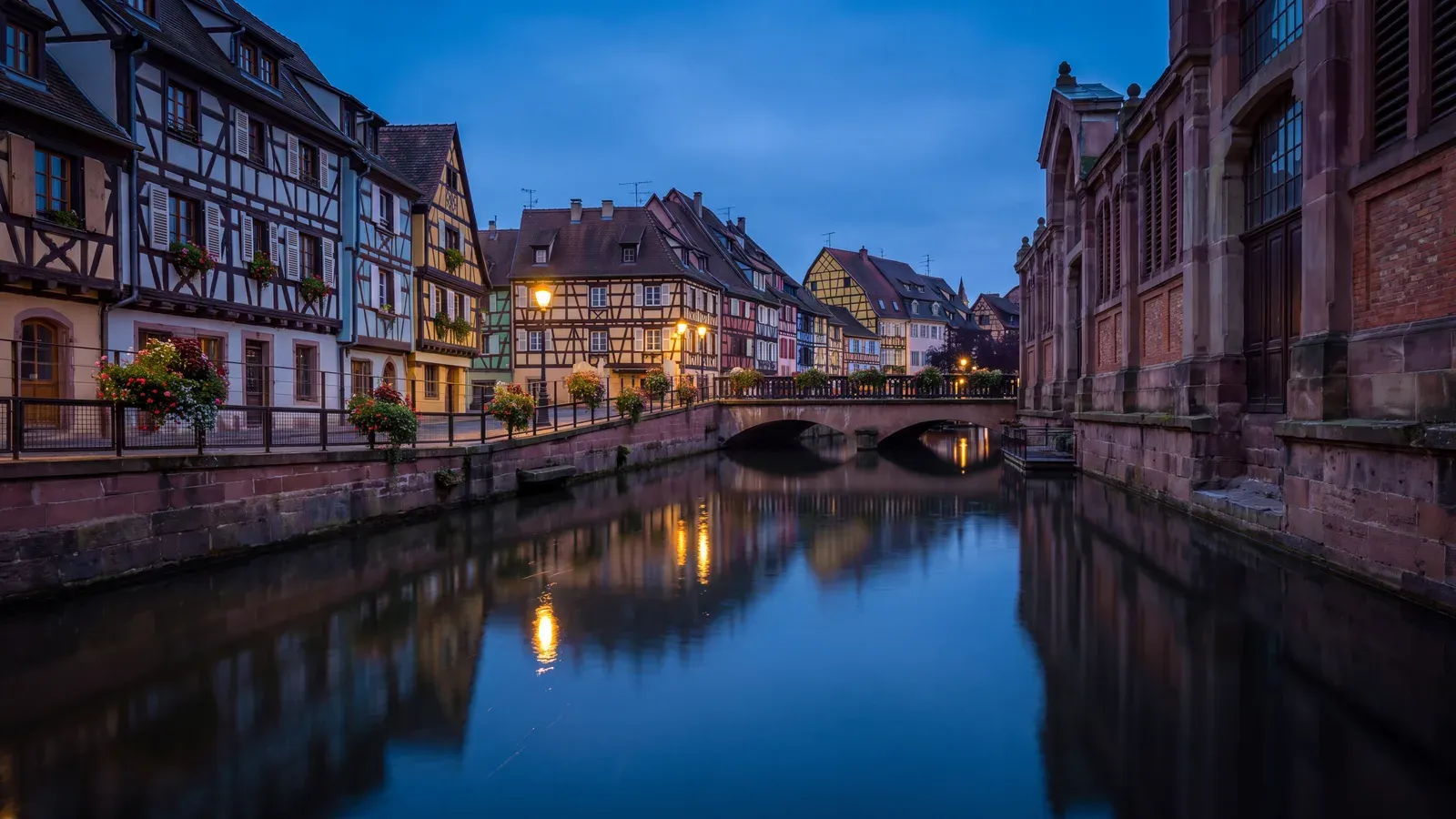 Colmar Little Venice Blue Hour