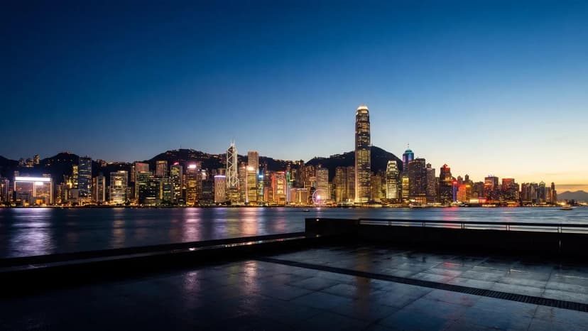 Hong Kong Central From Victoria Peak