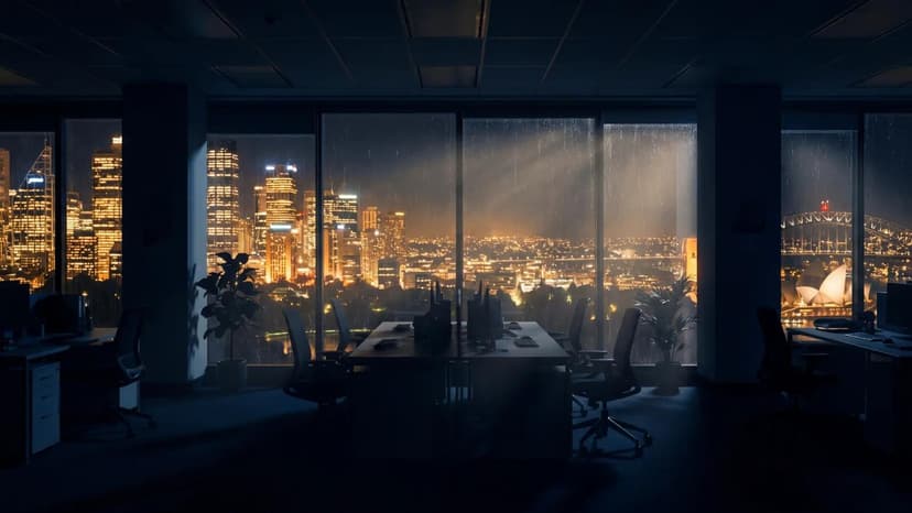 Office Window Sydney CBD