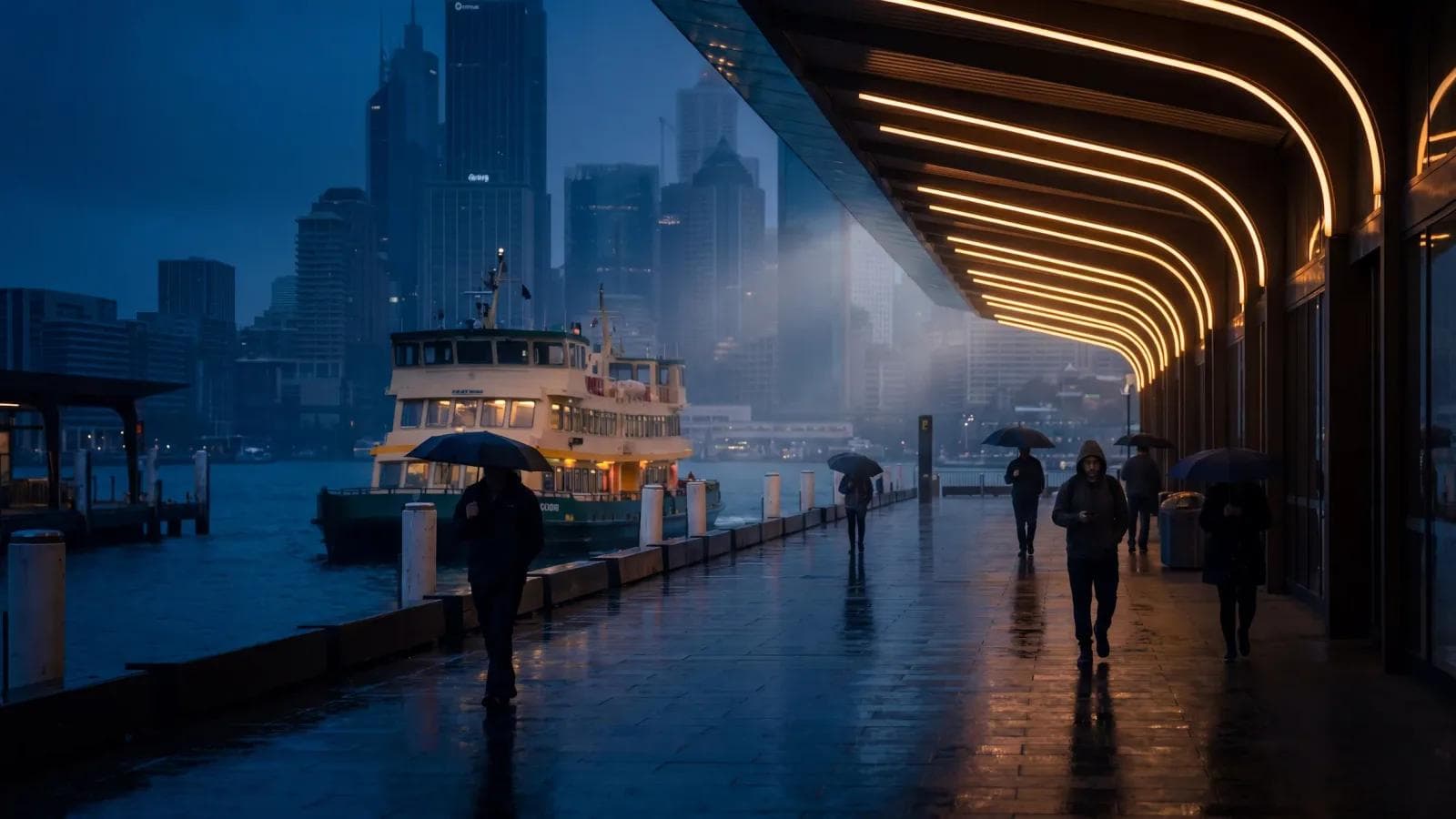 Ferry Terminal Circular Quay Sydney