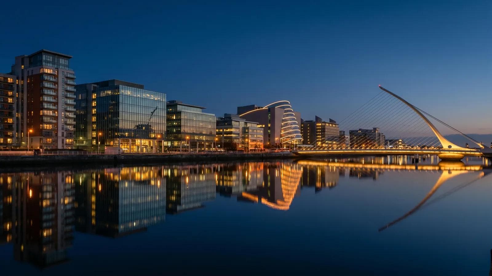 Dublin Docklands Blue Hour