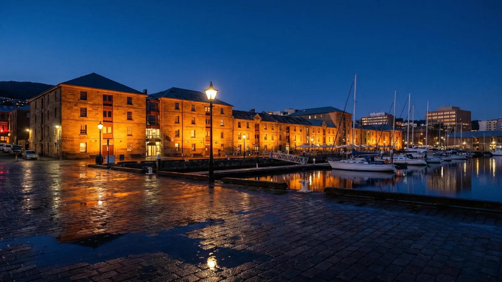 Hobart Salamanca Evening