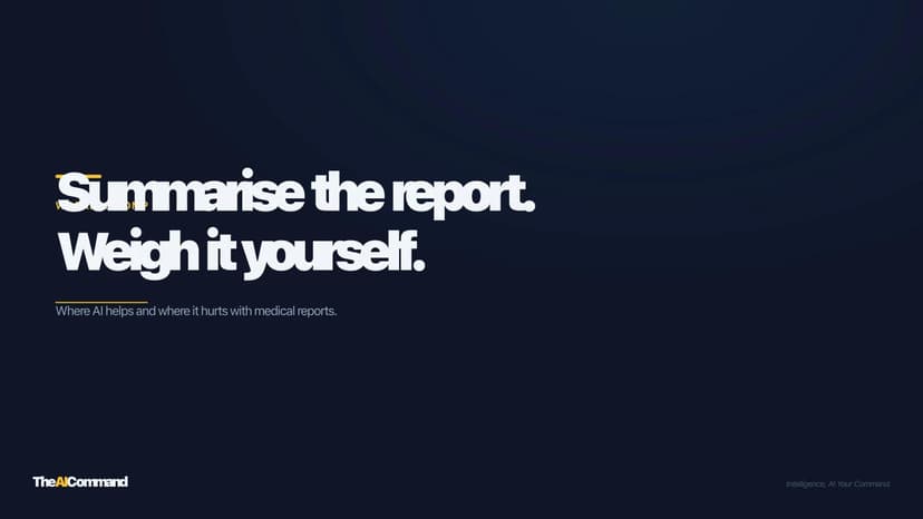 Treating Practitioner Reports and AI: Where the Workflow Helps and Where It Hurts